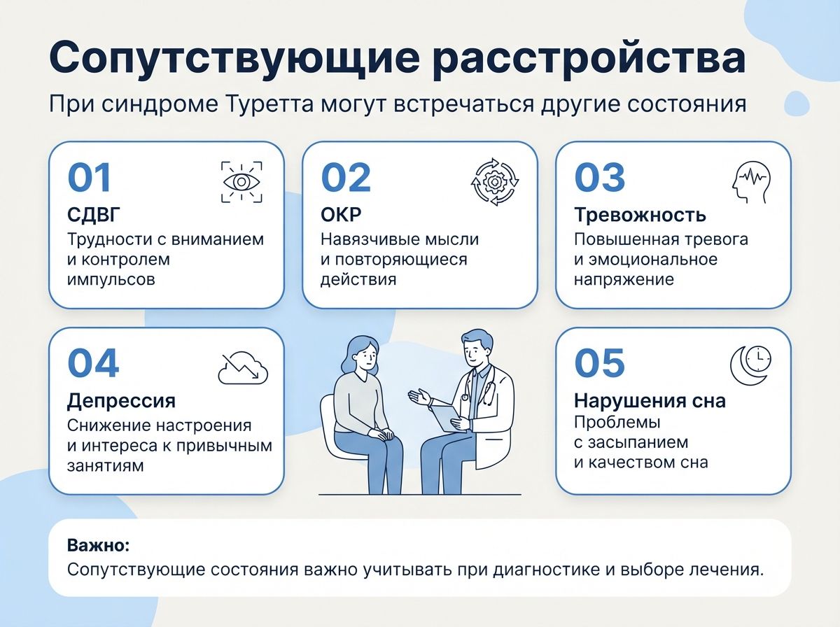 Лечение синдрома Туретта в Россоши инфографика